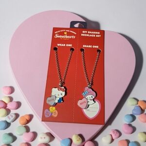 Hello KIitty BFF Sharing Necklace Set -